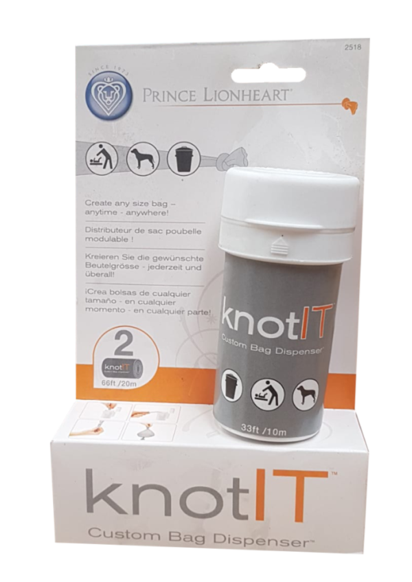 Knot It - Canister With 2 Pk Refill Rolls