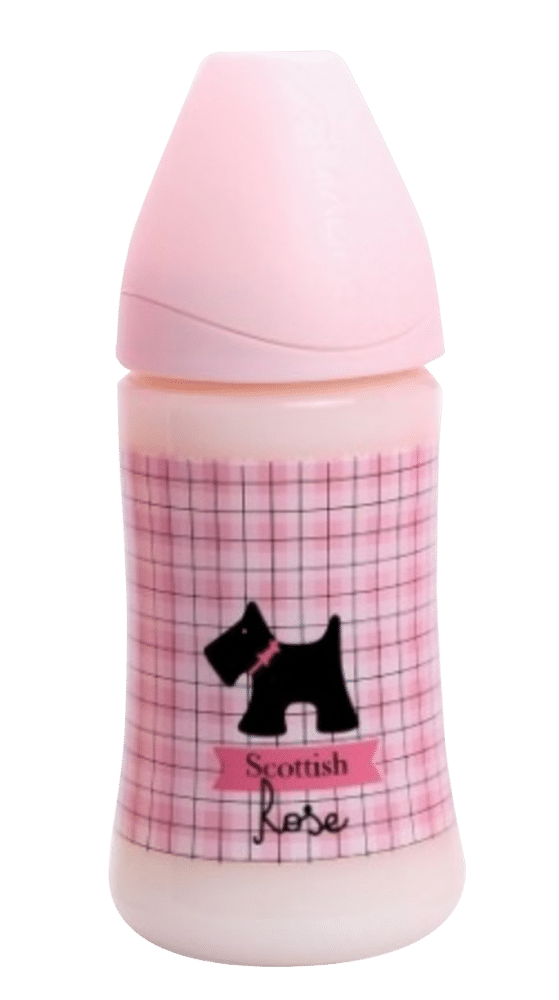 WIDE NECK BOTTLE ANATOMICAL SILICONE TEAT PP 270ML T1M PINK