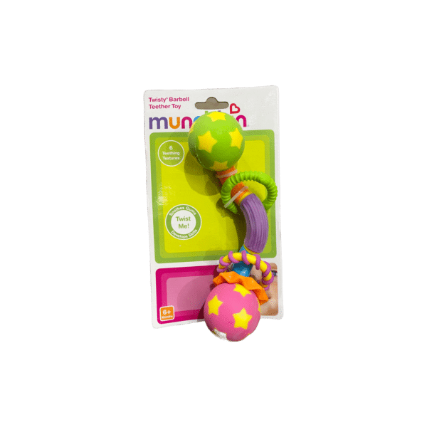 Twisty Barbell Teether - Direct Health and Beauty