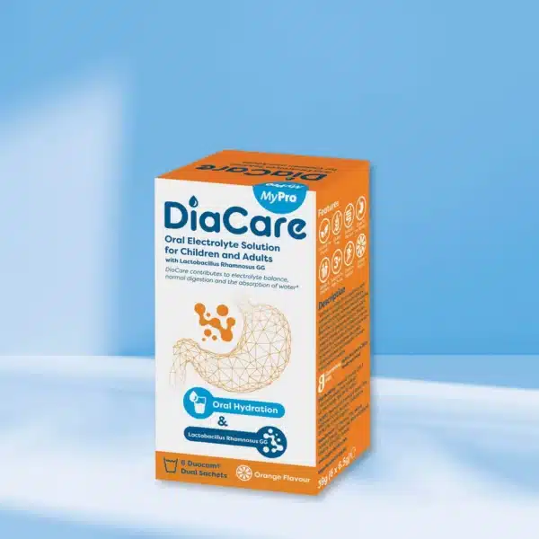 DiaCare -Oral Rehydration for Children and Adults | Electrolytes and Probiotic