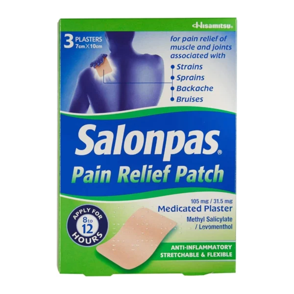 Salonpas Pain Relief Patch 3 Pack