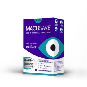 Macu-SAVE Eye Supplement for Macular Health with Meso-Zeaxanthin/Lutein and Zeaxanthin